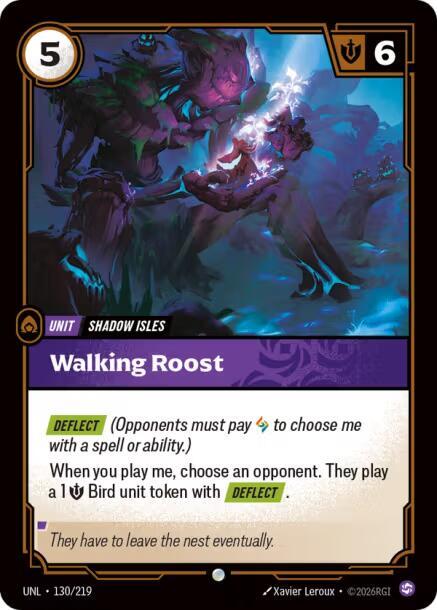 Walking Roost - 130/219 - Common
