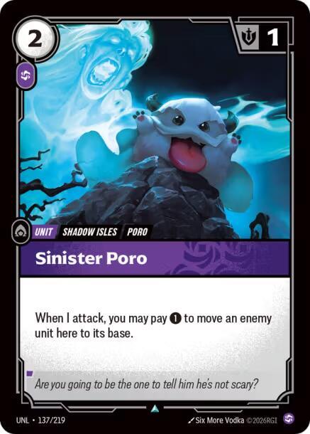 Sinister Poro - 137/219 - Uncommon
