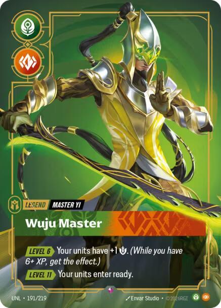 Master Yi - Wuju Master - 191/219 - Rare