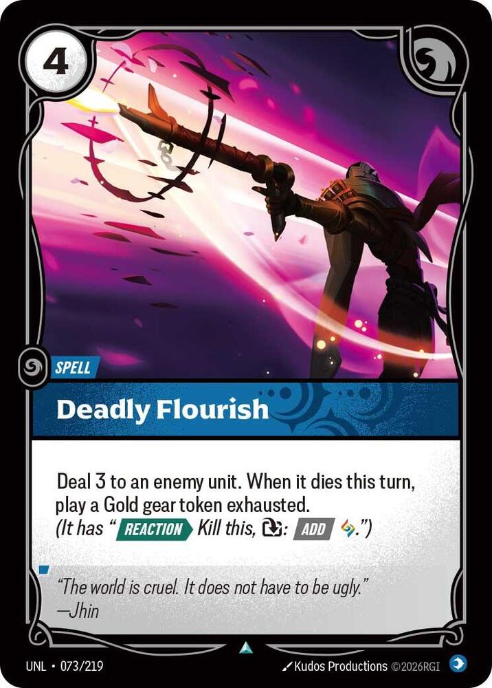 Deadly Flourish - 073/219 - Uncommon