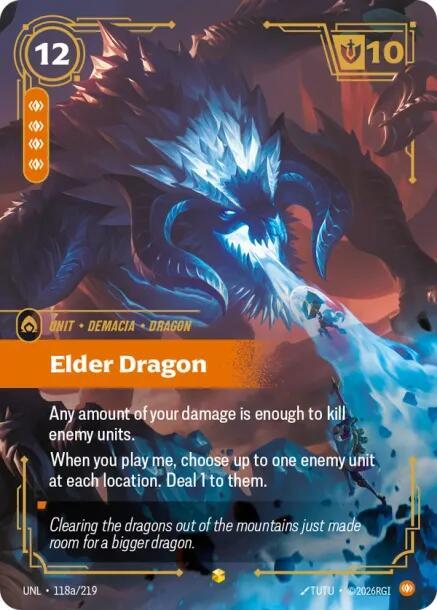 Elder Dragon - 118a/219 - Showcase