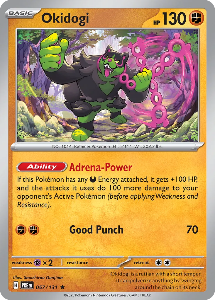 Okidogi - 057/131 - Rare