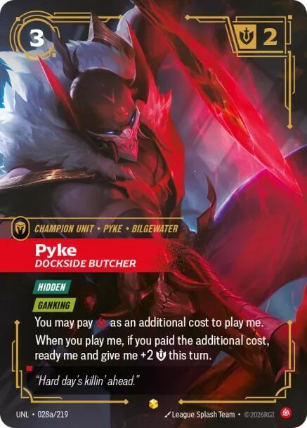 Pyke - Dockside Butcher - 028a/219 - Showcase