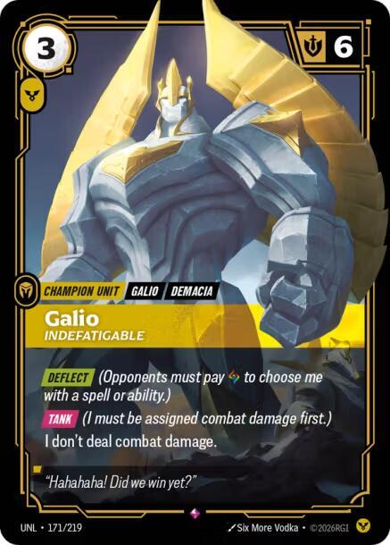 Galio - Indefatigable - 171/219 - Rare