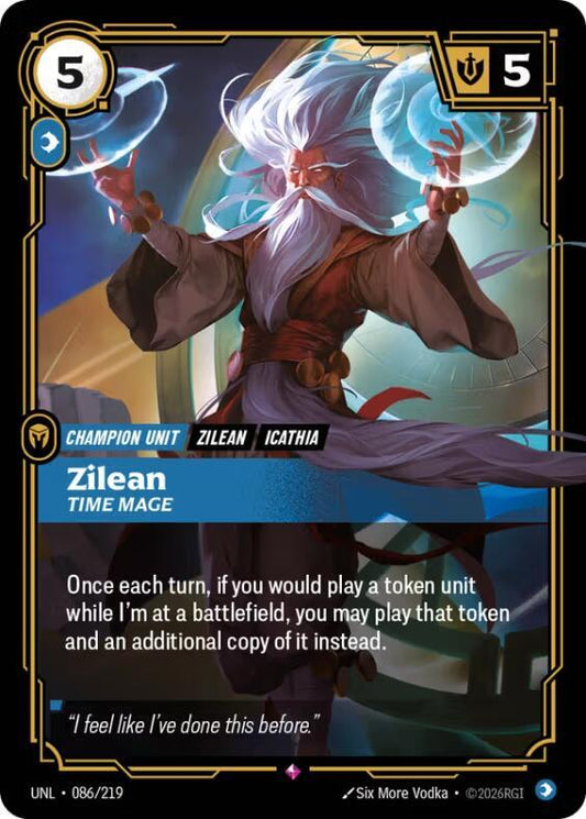 Zilean - Time Mage - 086/219 - Rare