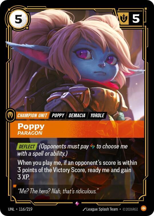 Poppy - Paragon - 116/219 - Rare