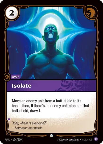 Isolate - 124/219 - Common