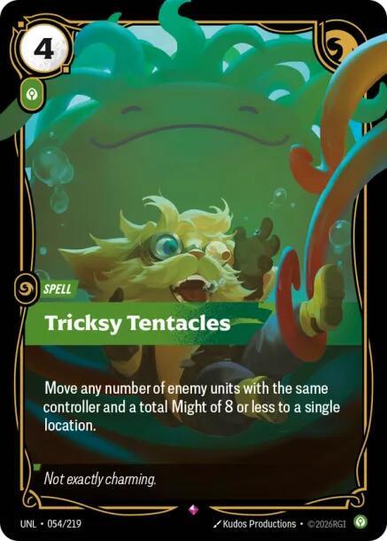Tricksy Tentacles - 054/219 - Rare
