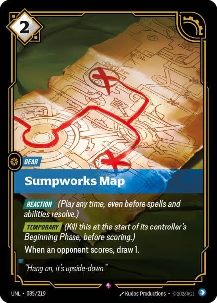 Sumpworks Map - 085/219 - Rare