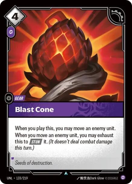 Blast Cone - 133/219 - Uncommon