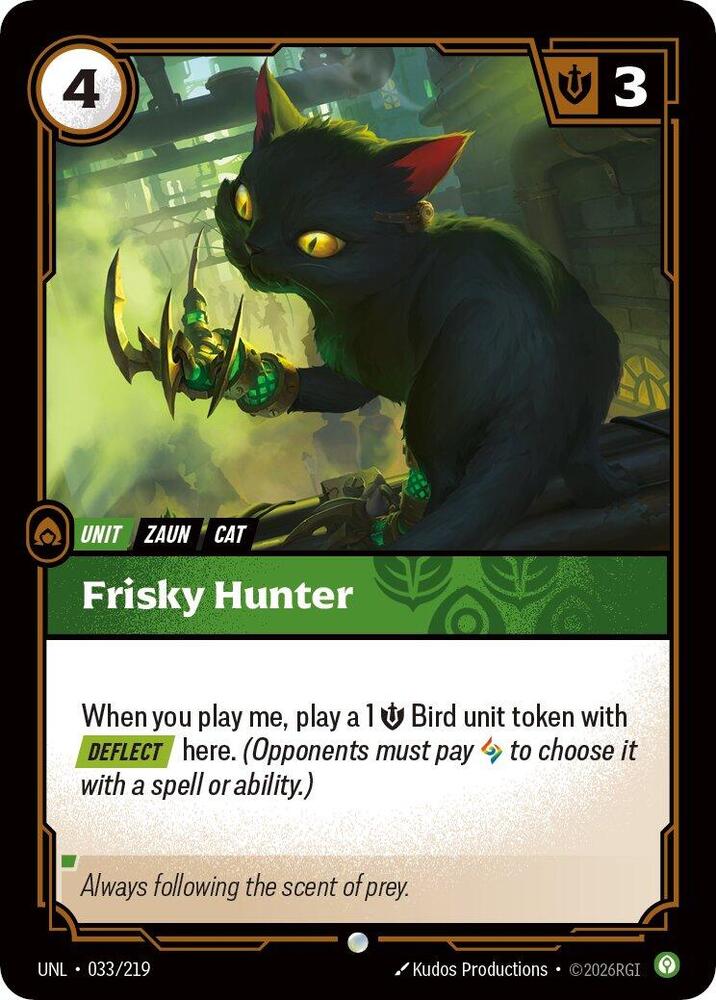 Frisky Hunter - 033/219 - Common