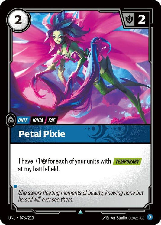 Petal Pixie - 076/219 - Common