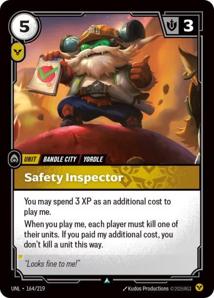 Safety Inspector - 164/219 - Uncommon