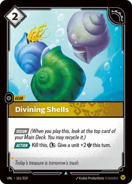 Divining Shells - 161/219 - Uncommon