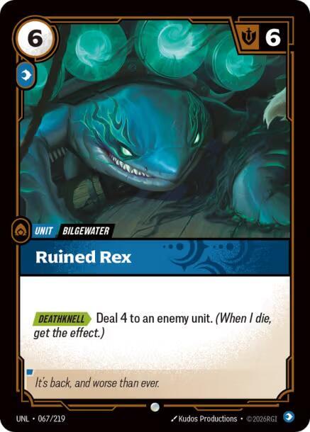 Ruined Rex - 067/219 - Common