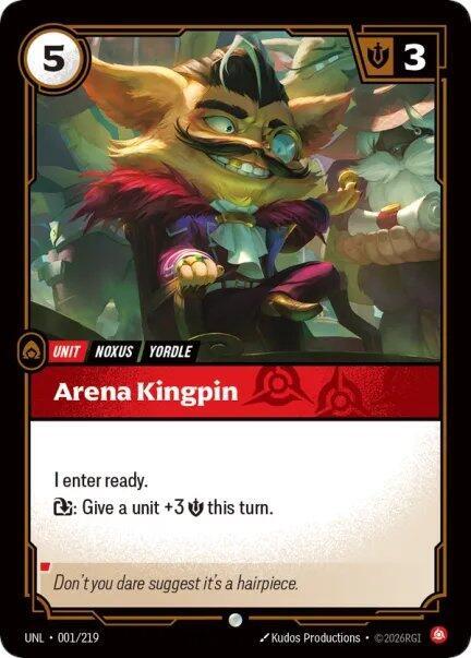 Arena Kingpin - 001/219 - Common