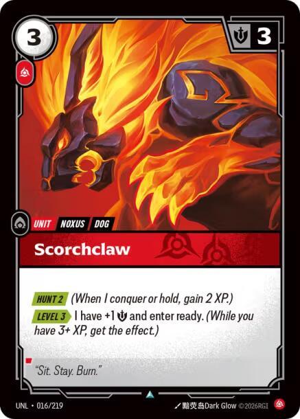 Scorchclaw - 016/219 - Uncommon