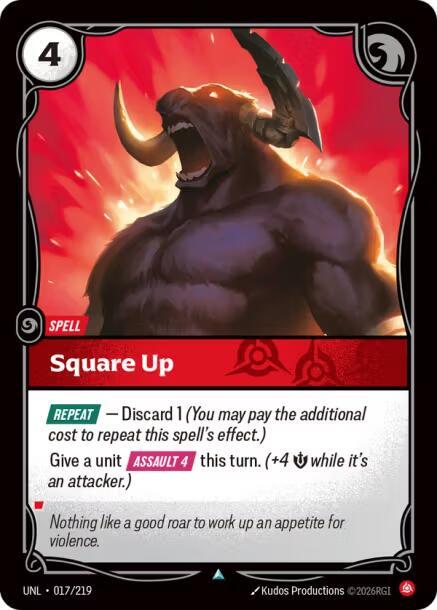 Square Up - 017/219 - Uncommon