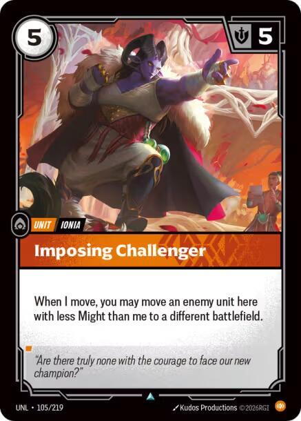 Imposing Challenger - 105/219 - Uncommon