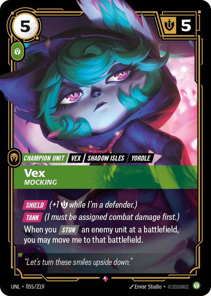 Vex - Mocking - 055/219 - Rare