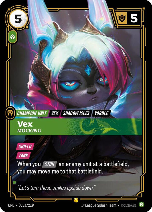 Vex - Mocking - 055a/219 - Showcase