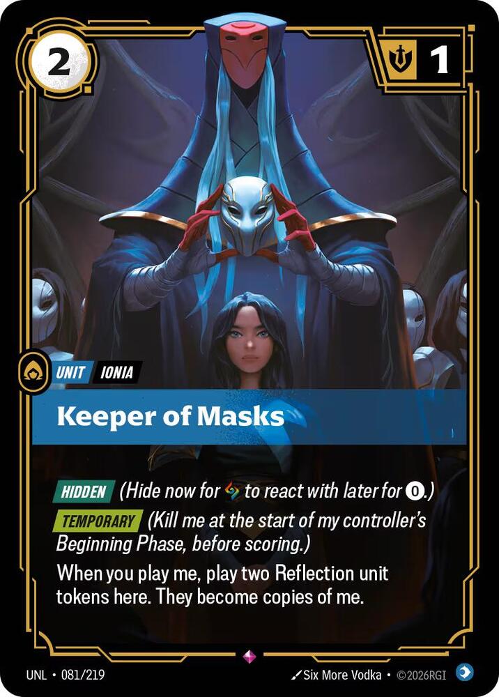 Keeper of Masks - 081/219 - Rare