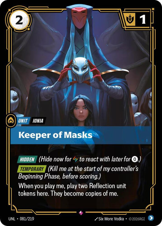 Keeper of Masks - 081/219 - Rare