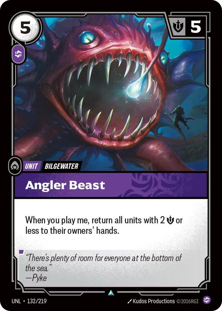 Angler Beast - 132/219 - Uncommon