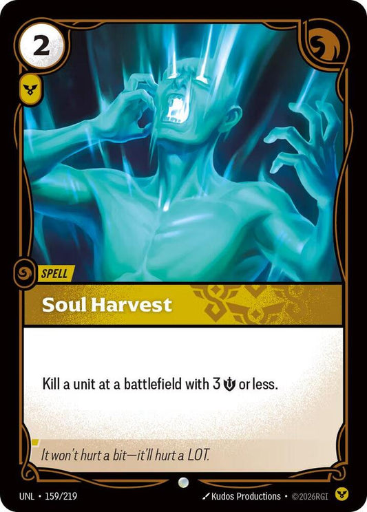 Soul Harvest - 159/219 - Common
