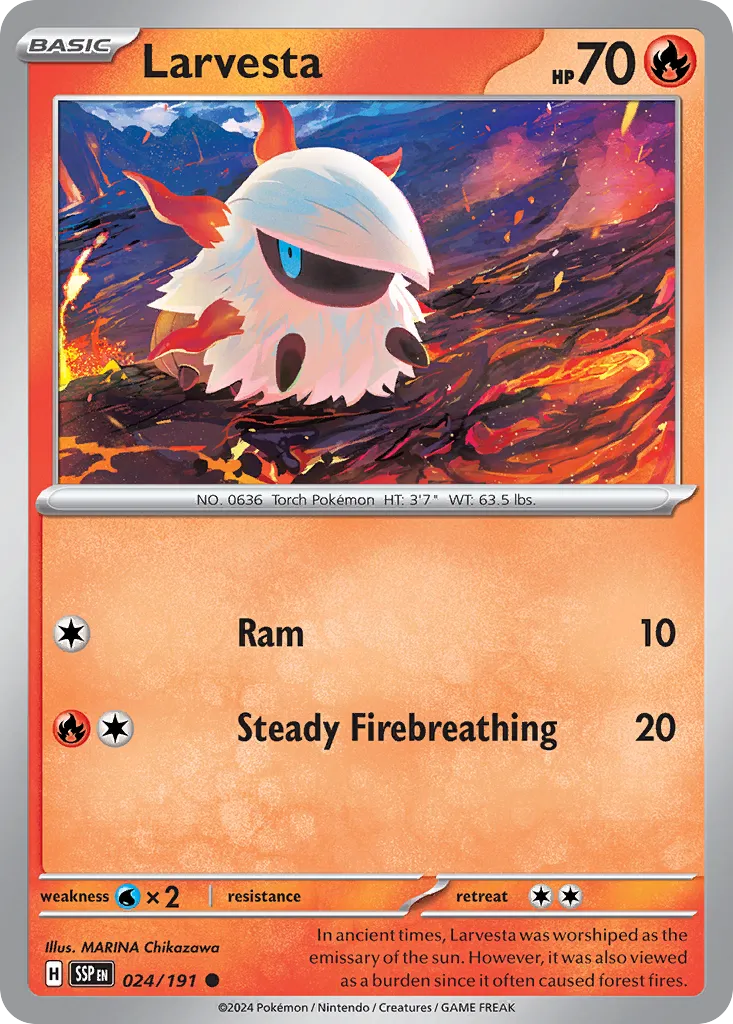 Larvesta - 024/191 - Common