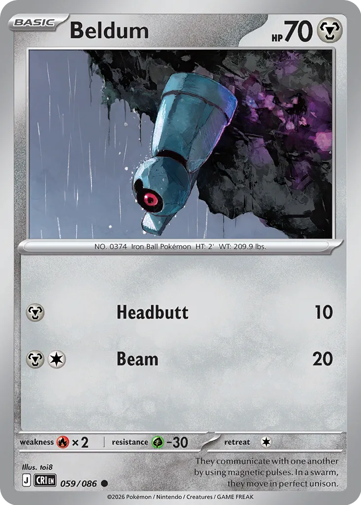Beldum - 059/086 - Common
