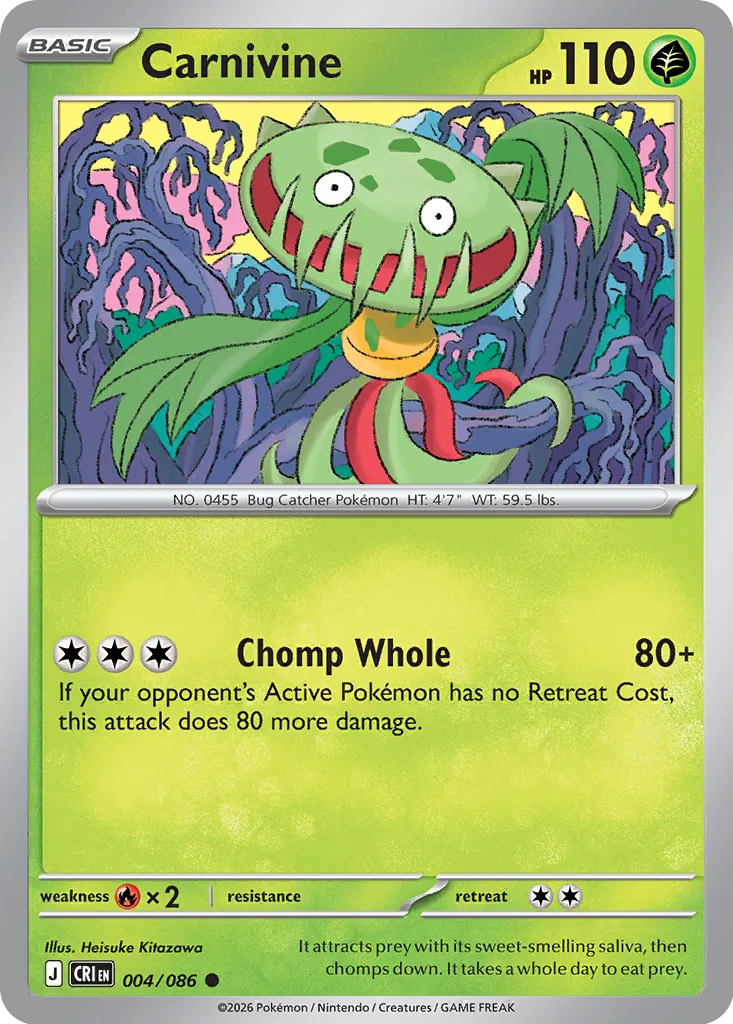 Carnivine - 004/086 - Common