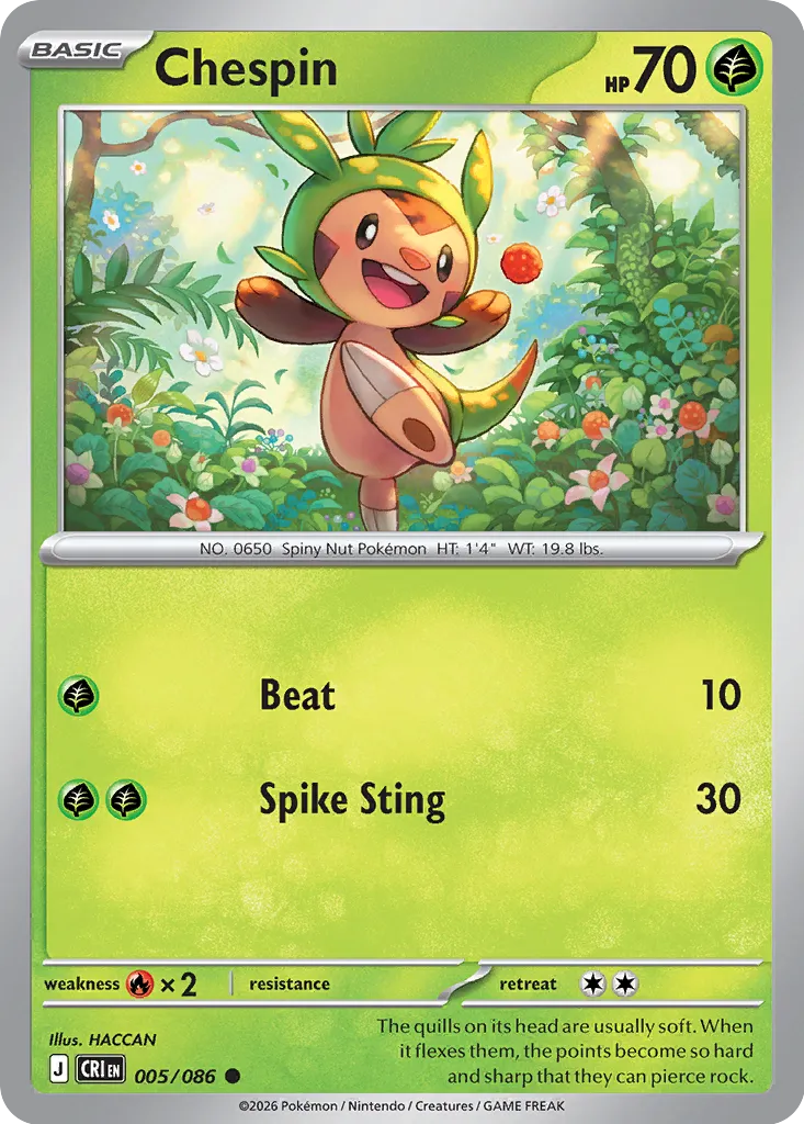 Chespin - 005/086 - Common