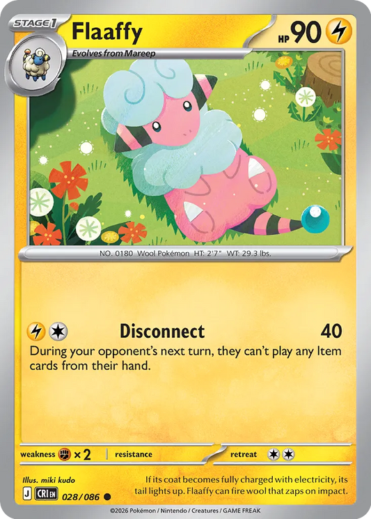 Flaaffy - 028/086 - Common