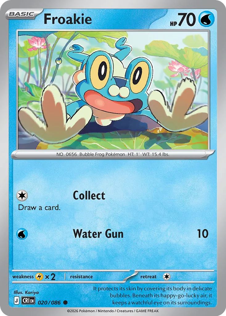 Froakie - 020/086 - Common