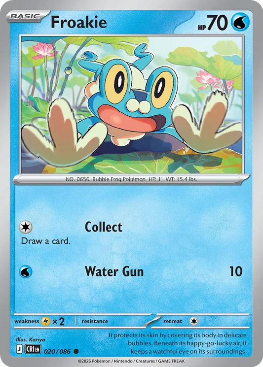 Froakie - 020/086 - Common