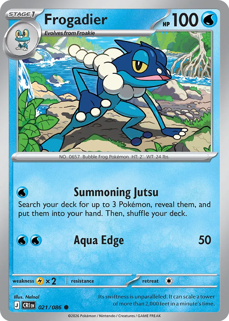 Frogadier - 021/086 - Common