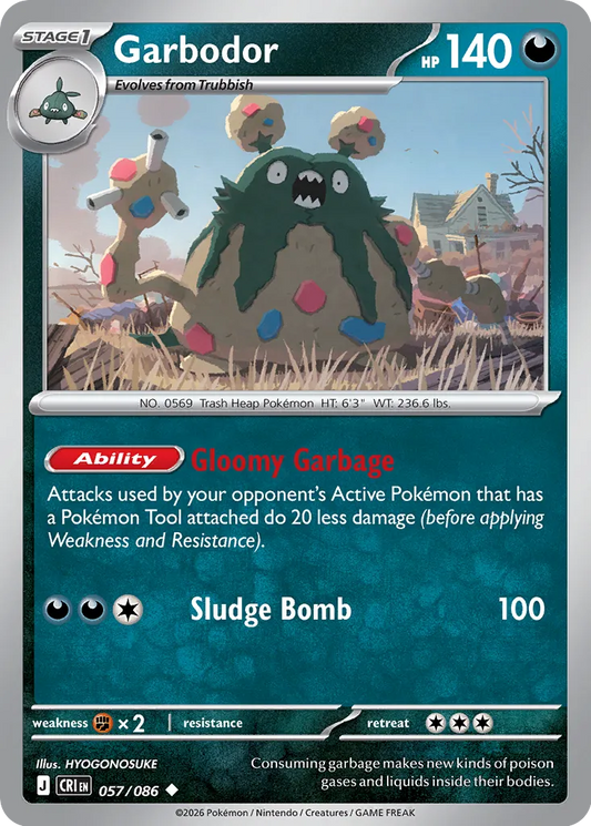 Garbodor - 057/086 - Uncommon