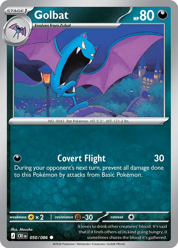 Golbat - 050/086 - Common