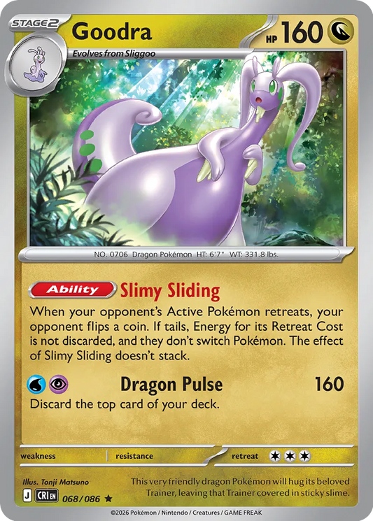 Goodra - 068/086 - Rare