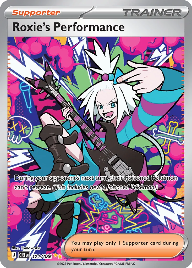 Roxie's Performance - 121/086 - Special Illustration Rare