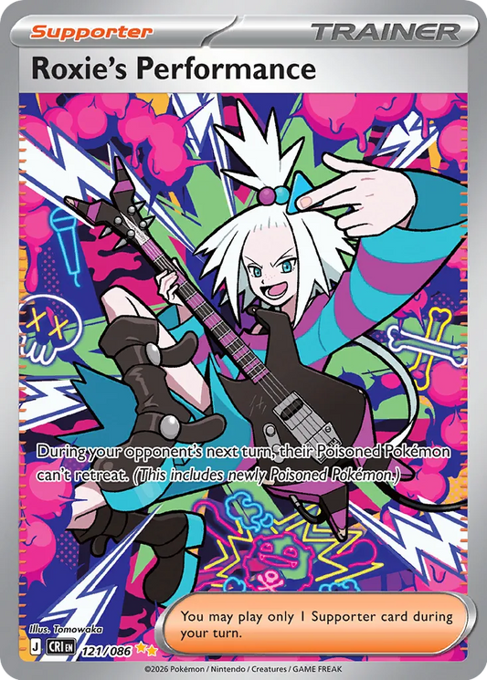 Roxie's Performance - 121/086 - Special Illustration Rare