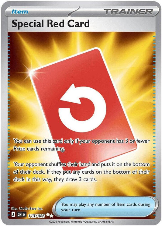 Special Red Card - 113/086 - Ultra Rare