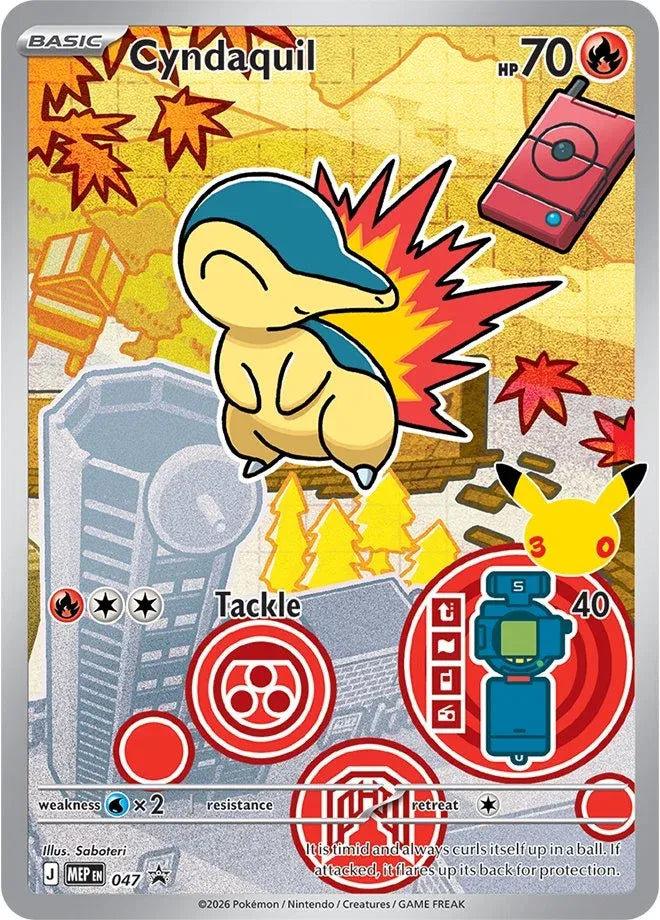 Cyndaquil - 047 - Promo