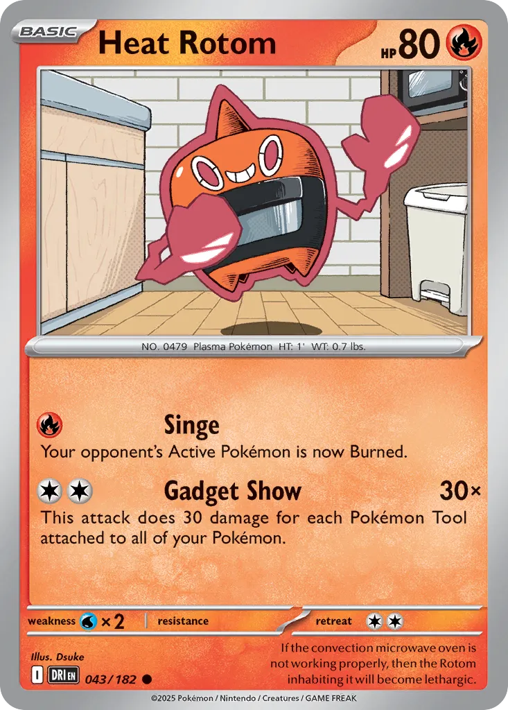 Heat Rotom - 043/182 - Common