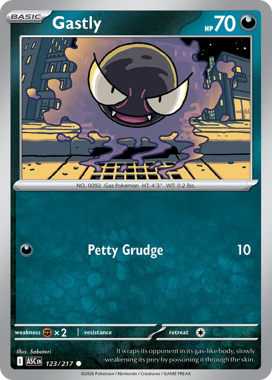 Gastly - 123/217 - Common