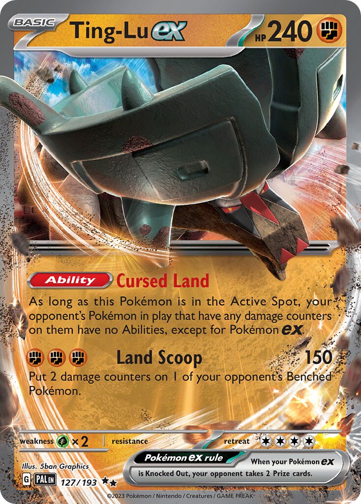 Ting-Lu ex - 127/193 - Double Rare