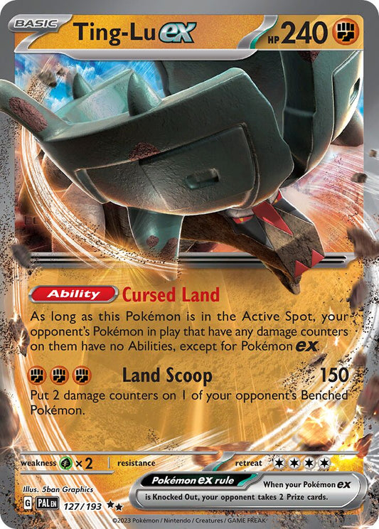 Ting-Lu ex - 127/193 - Double Rare