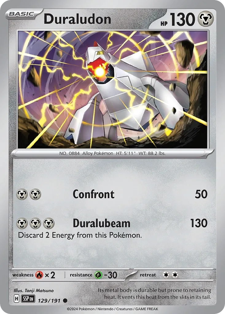 Duraludon - 129/191 - Common