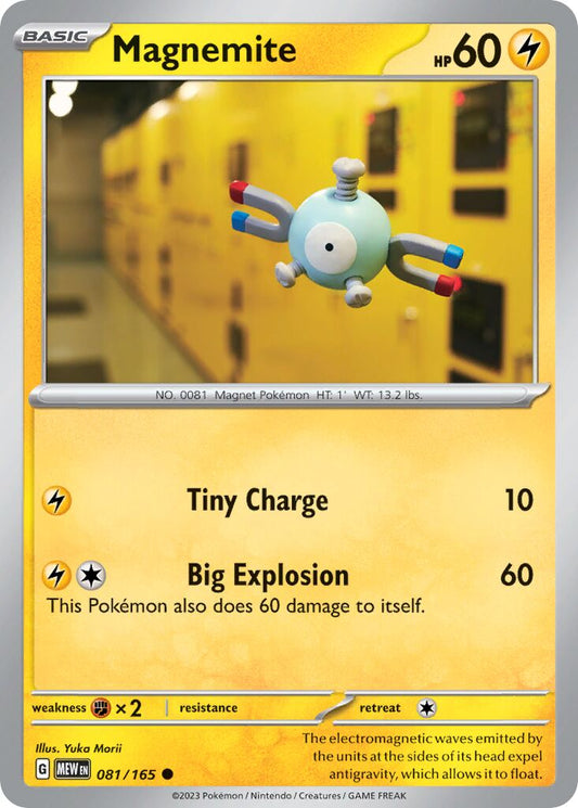 Magnemite - 081/165 - Common